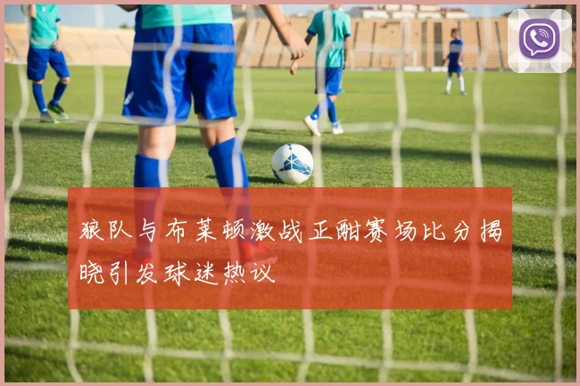 狼队与布莱顿激战正酣赛场比分揭晓引发球迷热议